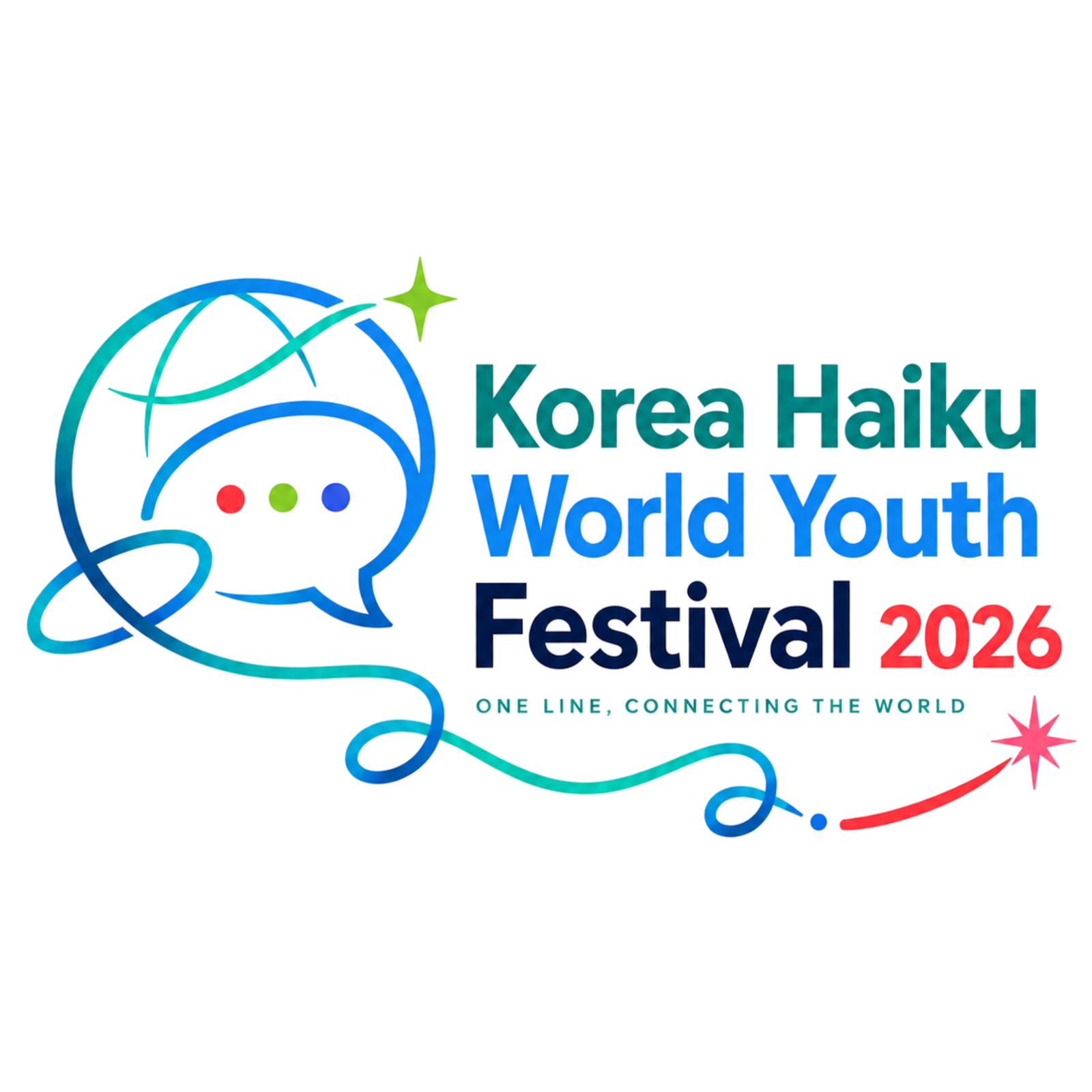 Korea Haiku World Youth Festival 2026 공식 로고
