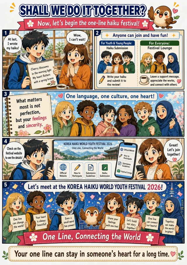 An invitation to join the festival